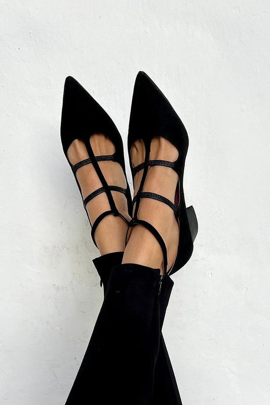 ARIADNA | Elegantes zapatos de tacón alto con tiras