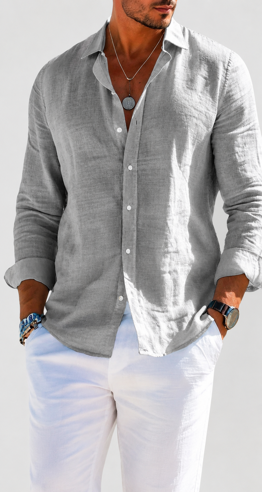 CHRISTOPHER | Camisa ligera de verano