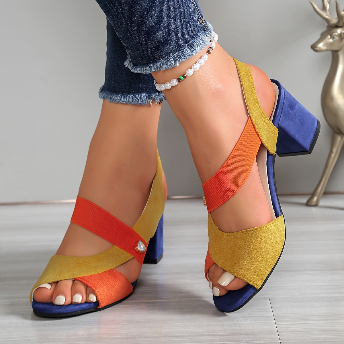 LINDA | Zapatos de tacón alto ortopédicos
